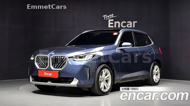 2025 BMW X3 (G45) xDrive 20d из Кореи VIN WBA11GR02S9Y52892