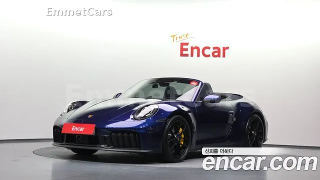 2025 Porsche 911 (992) Carrera 4 GTS Cabriolet из Кореи VIN WP0CB2992TS245038