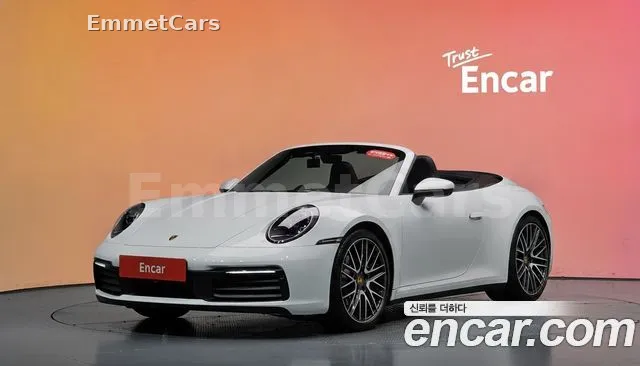 2024 Porsche 911 (992) Carrera 4 Cabriolet из Кореи VIN WP0CA2994RS238197