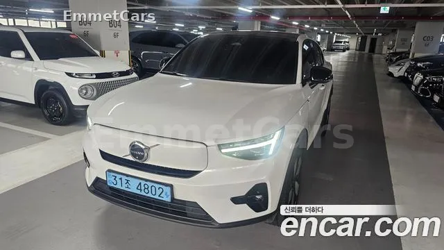 2022 Volvo C40 Recharge Twin Ultimate из Кореи