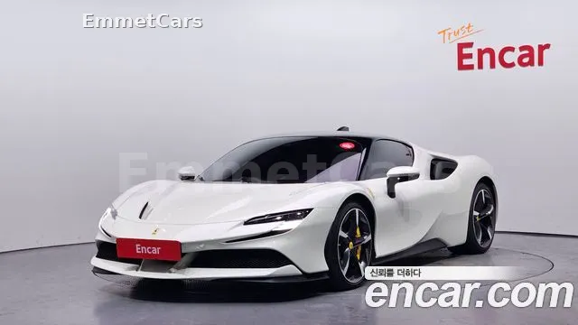 2021 Ferrari SF90 Stradale 4.0 из Кореи VIN W1K2J5KB8PA109219