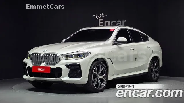2022 BMW X6 (G06) xDrive40i M Sport из Кореи VIN WBACY6105N9K51782