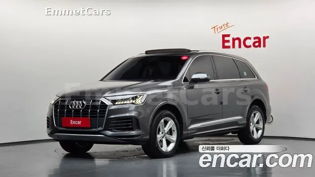 2021 Audi Q7 (4M) 45 TDI quattro из Кореи