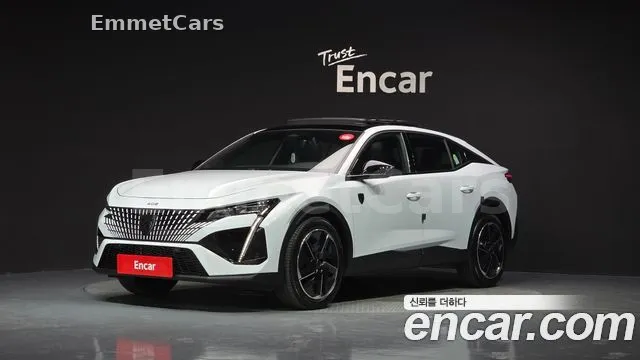 2025 Peugeot 408 1.2 Hybrid GT из Кореи VIN VR3FPHPY111111111
