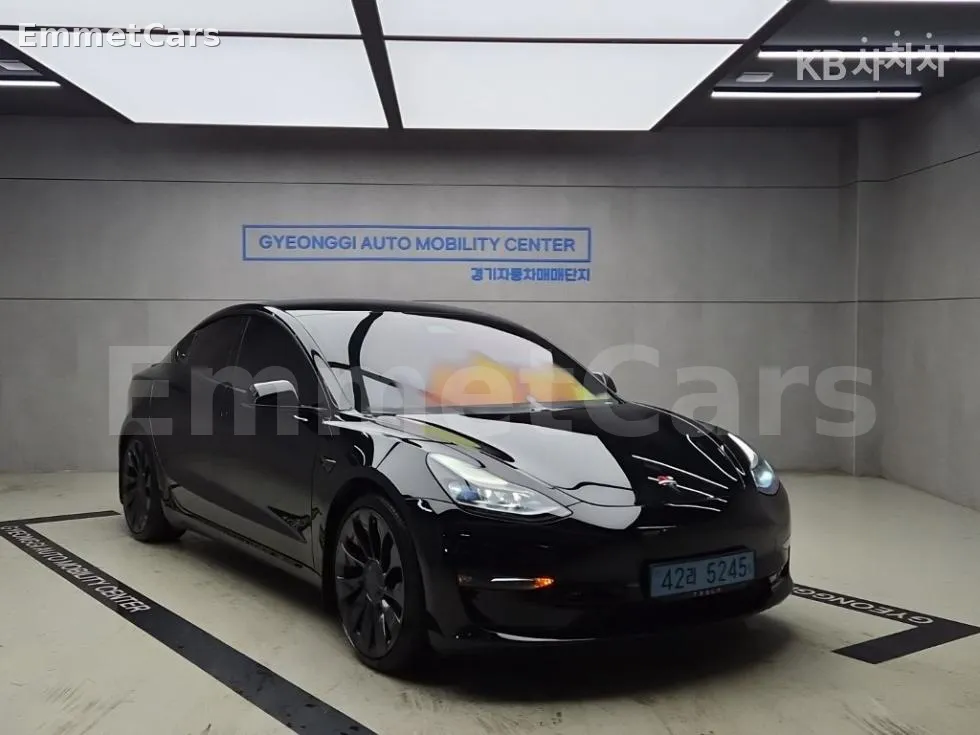 2021 Tesla Model 3 Performance из Кореи