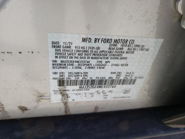 FORD ECOSPORT SE 2021