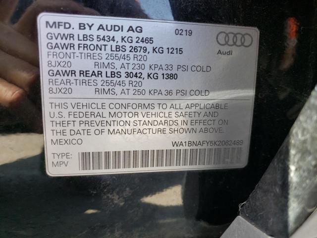 AUDI Q5 PREMIUM PLUS 2019