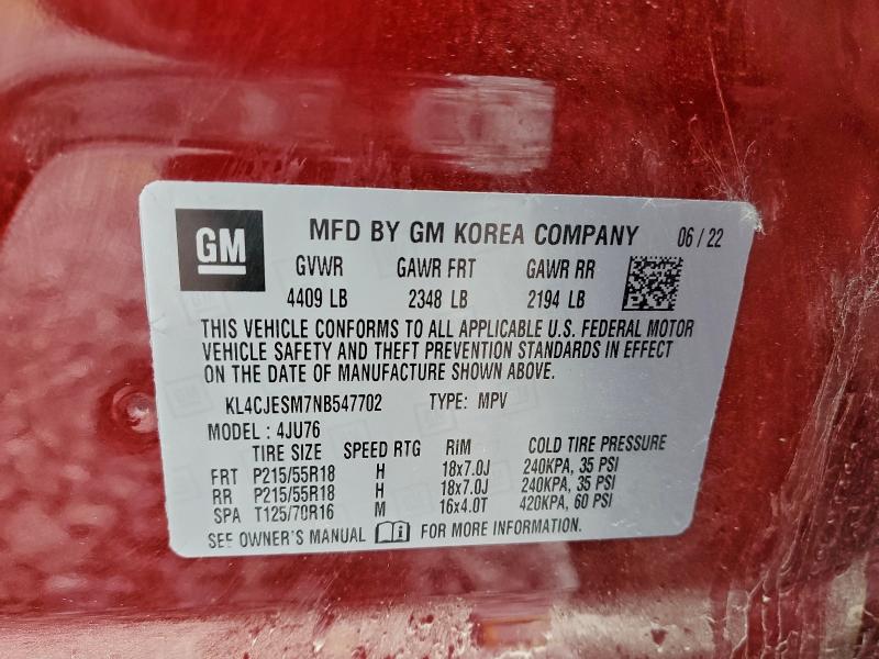 BUICK ENCORE PREFERRED 2022