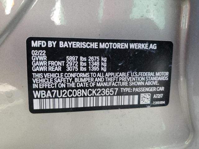 BMW 750 XI 2022