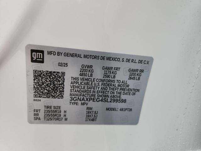 CHEVROLET EQUINOX LT 2025