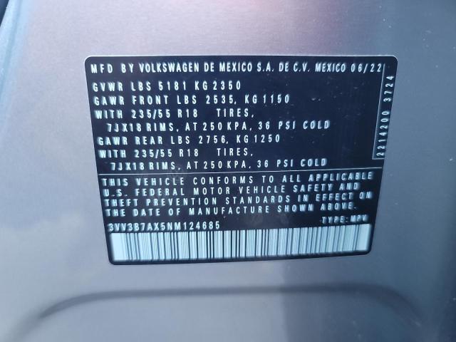 VOLKSWAGEN TIGUAN SE 2022