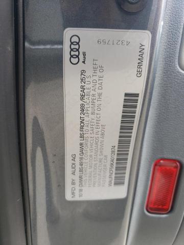 AUDI A5 PRESTIGE S-LINE 2018