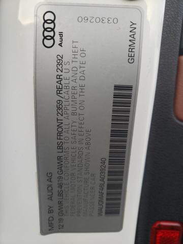 AUDI A4 PREMIUM 2020