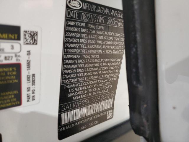 LAND ROVER RANGE ROVER SPORT 2021