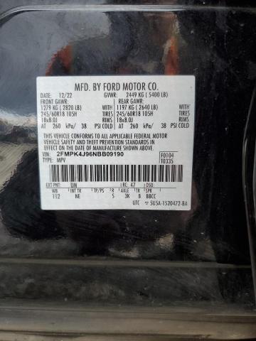 FORD EDGE SEL 2022