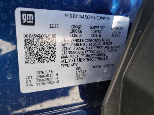 CHEVROLET TRAX 1LT 2023