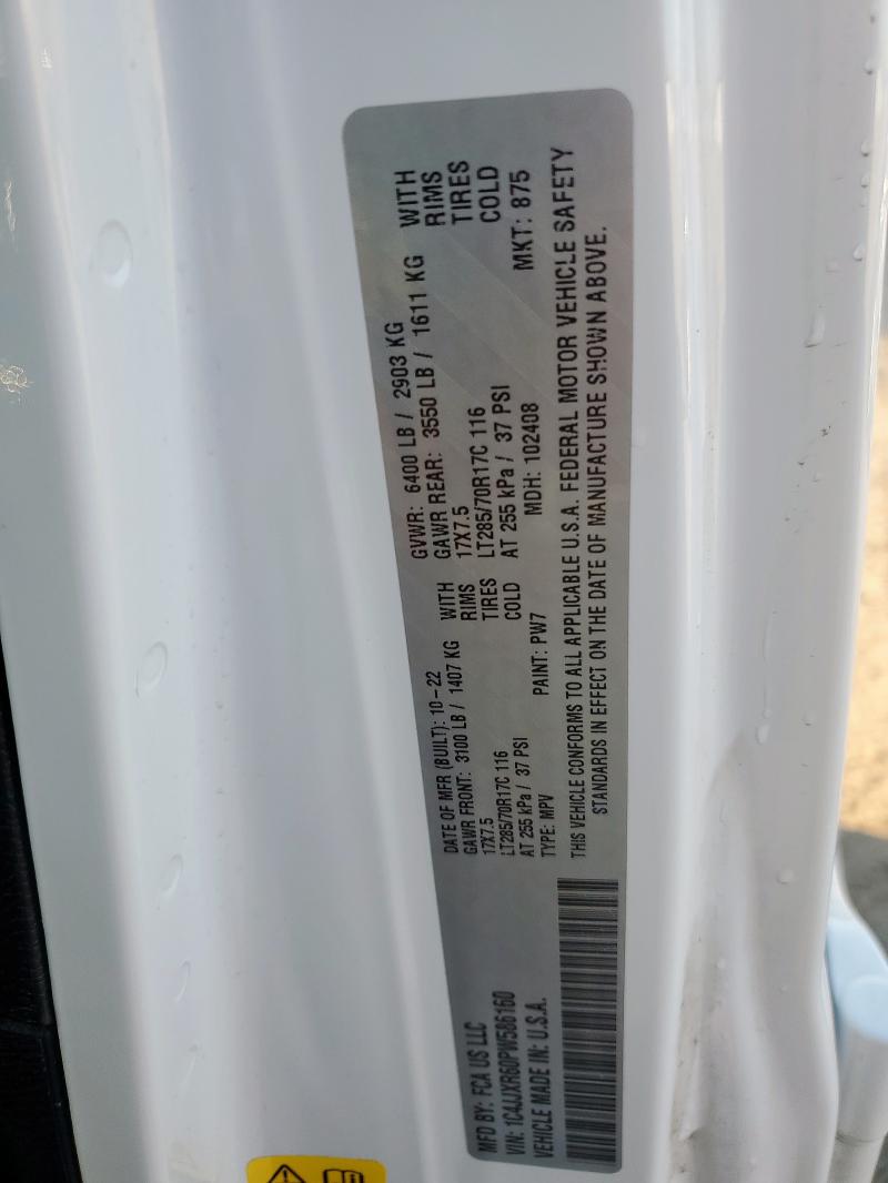 JEEP WRANGLER RUBICON 4XE 2023