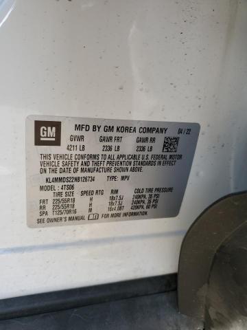 BUICK ENCORE GX SELECT 2022