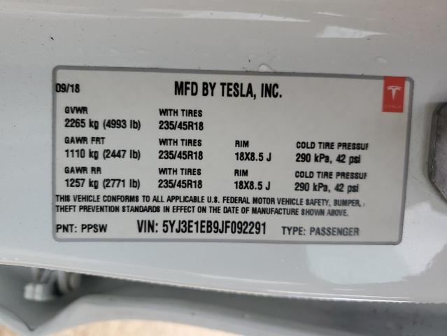 TESLA MODEL 3 2018