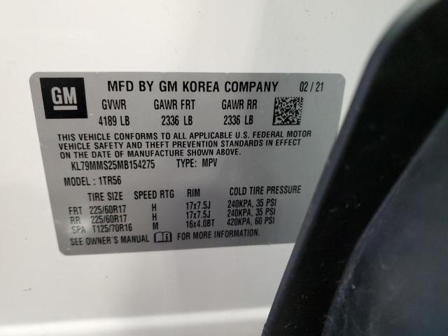 CHEVROLET TRAILBLAZER LS 2021