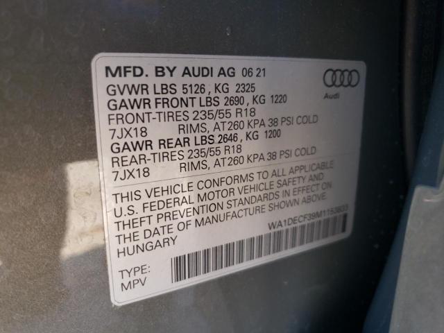 AUDI Q3 PREMIUM S LINE 45 2021