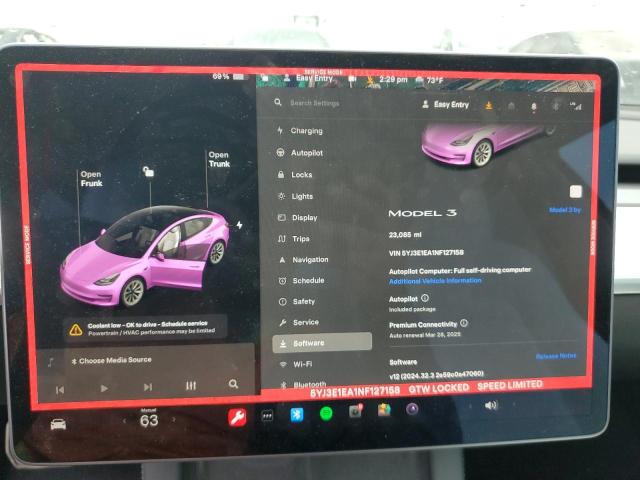 TESLA MODEL 3 2022