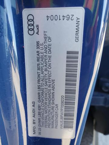 AUDI E-TRON GT PRESTIGE 2023