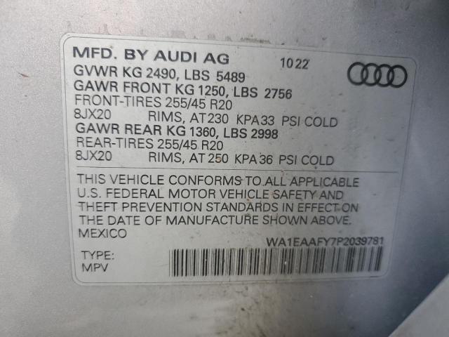 AUDI Q5 PREMIUM PLUS 45 2023