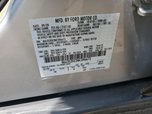 FORD ECOSPORT SE 2020