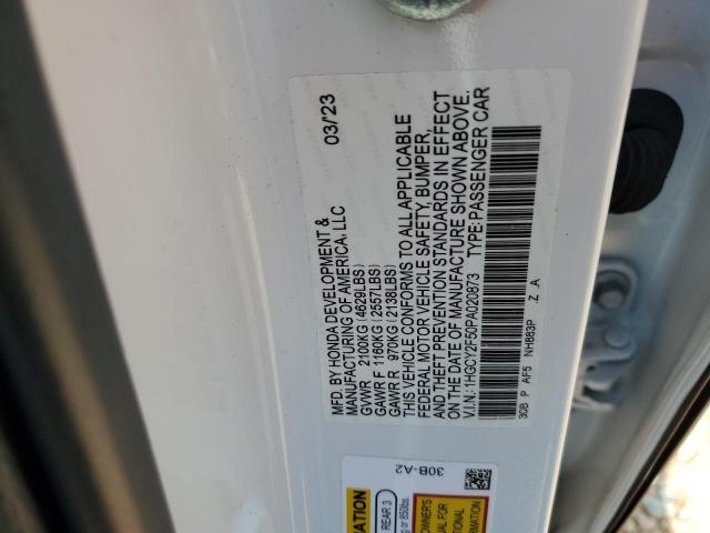HONDA ACCORD HYBRID SPORT 2023