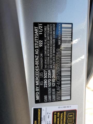 MERCEDES-BENZ C 300 2022
