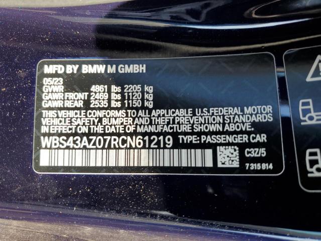 BMW M4 COMPETITION 2023