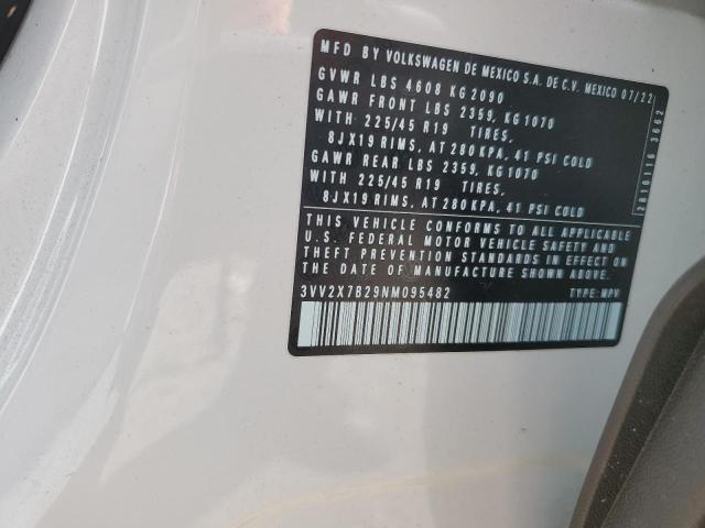 VOLKSWAGEN TAOS SEL 2022