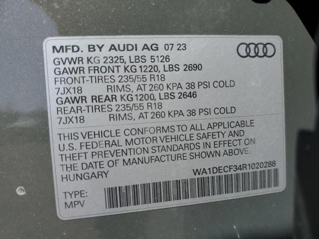 AUDI Q3 PREMIUM S LINE 45 2024