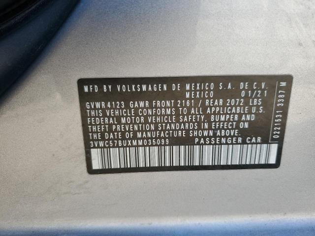 VOLKSWAGEN JETTA S 2021