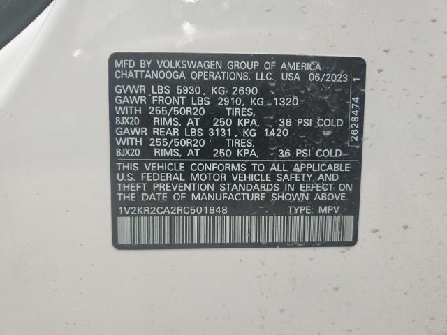 VOLKSWAGEN ATLAS SE 2023
