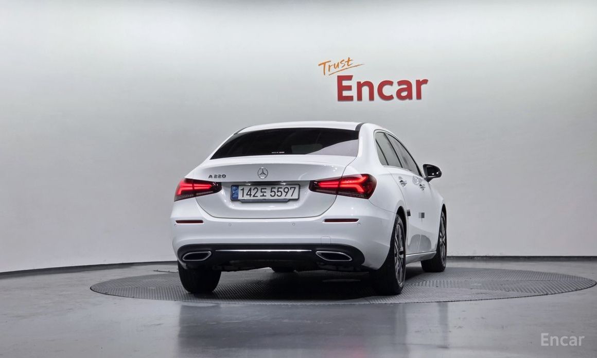 2021 Mercedes-Benz A-Класс IV (W177) A220 Sedan с пробегом 41 800 км