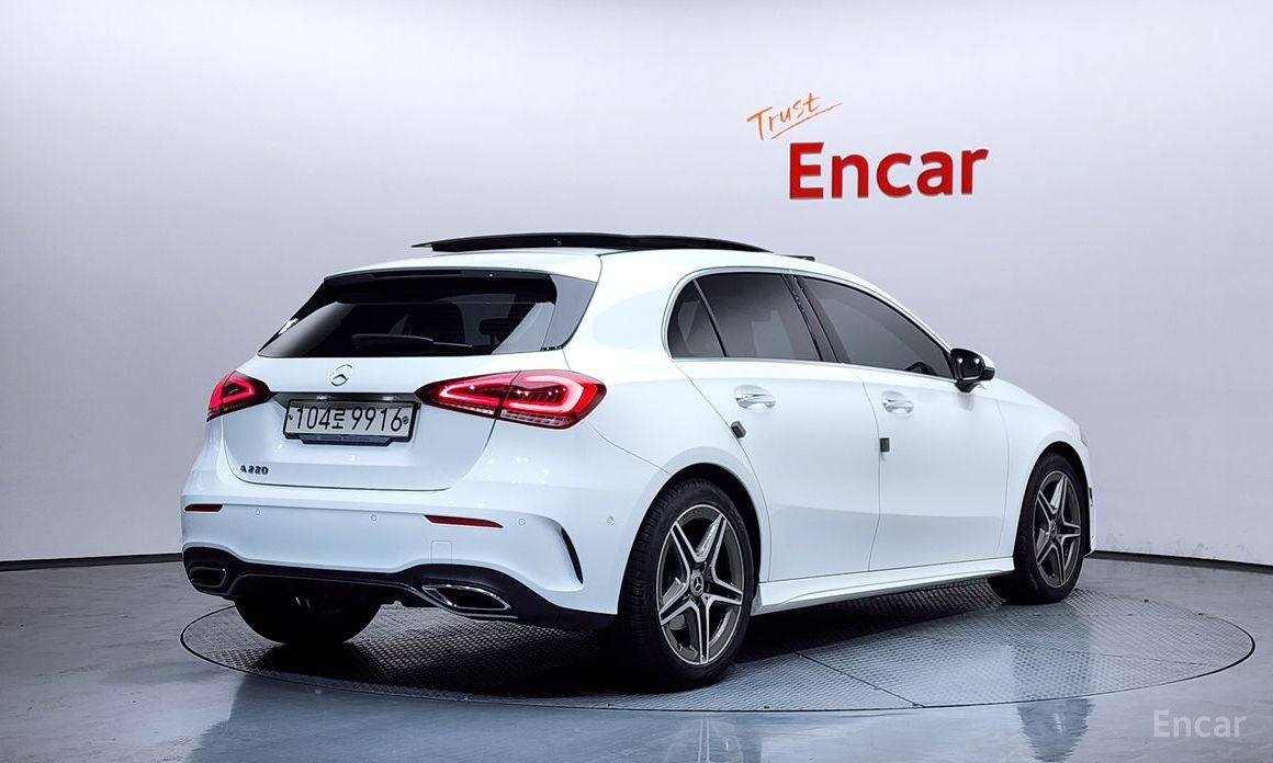 2021 Mercedes-Benz A-Класс IV (W177) A220 Hatchback с пробегом 79 756 км