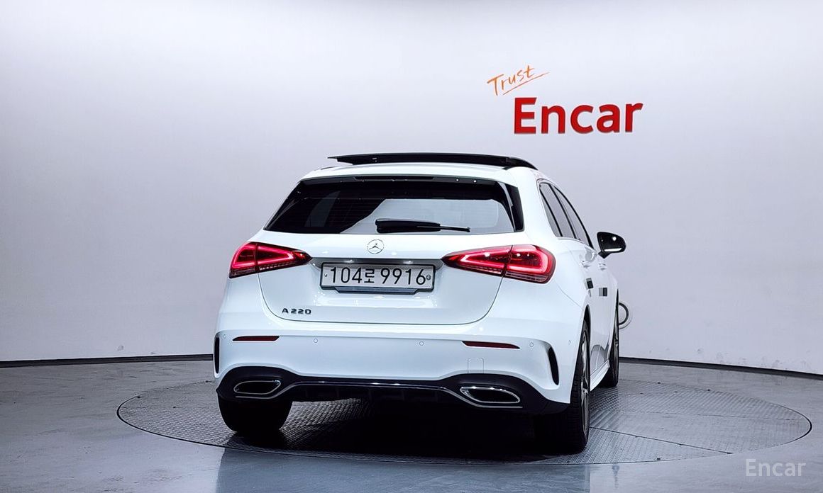 2021 Mercedes-Benz A-Класс IV (W177) A220 Hatchback с пробегом 79 756 км