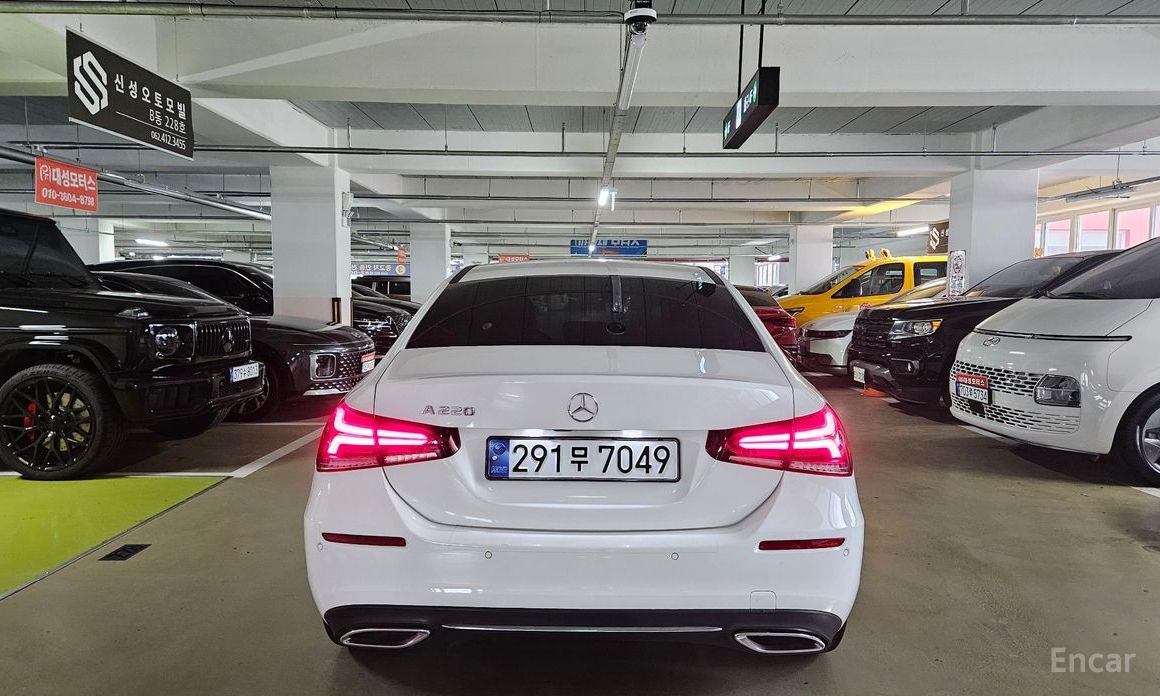 2021 Mercedes-Benz A-Класс IV (W177) A220 Sedan с пробегом 106 630 км