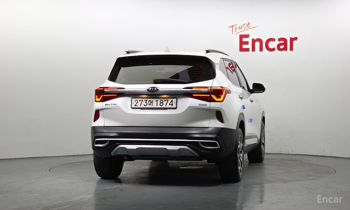 2021 Kia Seltos I Gasoline 1.6 Turbo 2WD Signature с пробегом 44 671 км
