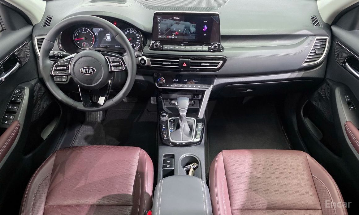 2021 Kia Seltos I Gasoline 1.6 Turbo 2WD Signature с пробегом 44 671 км