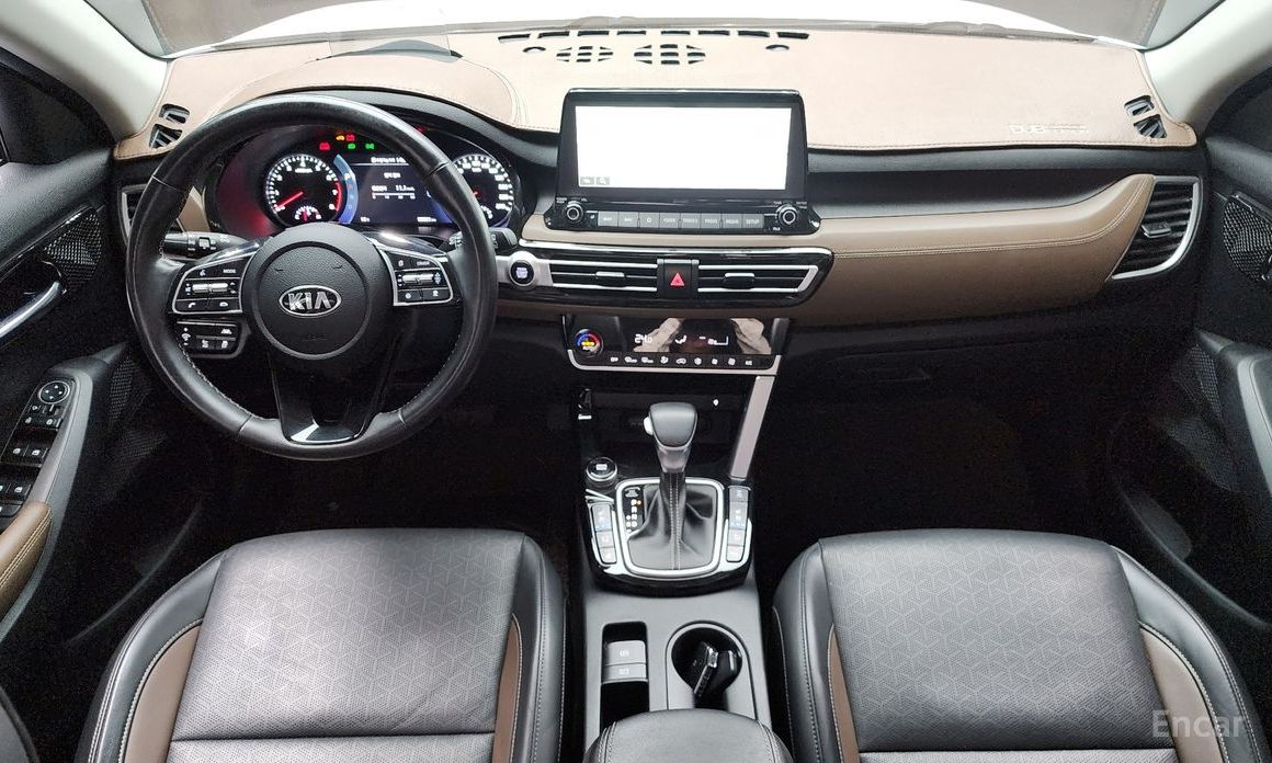 2021 Kia Seltos I Gasoline 1.6 Turbo 4WD Signature с пробегом 99 821 км