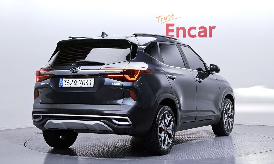 2021 Kia Seltos I Gasoline 1.6 Turbo 2WD Signature с пробегом 44 937 км