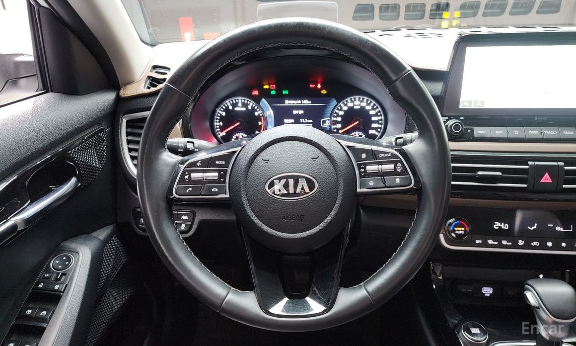 2021 Kia Seltos I Gasoline 1.6 Turbo 4WD Signature с пробегом 99 821 км