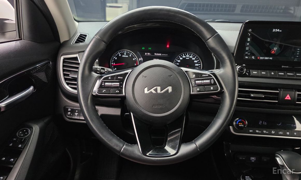 2022 Kia Seltos I Gasoline 1.6 Turbo 2WD Signature с пробегом 74 102 км