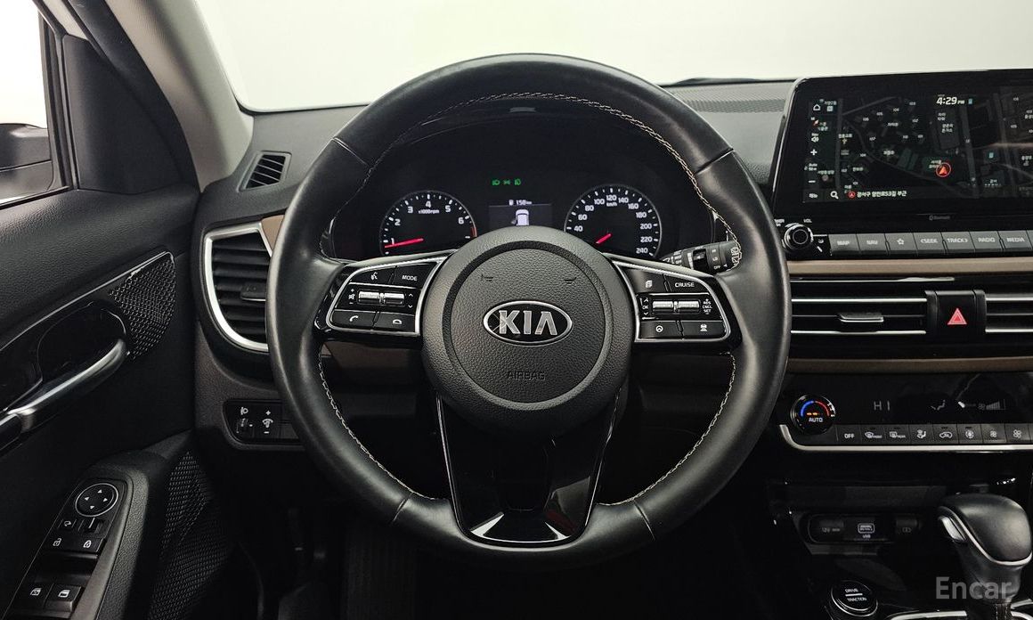 2021 Kia Seltos I Gasoline 1.6 Turbo 2WD Signature с пробегом 76 489 км