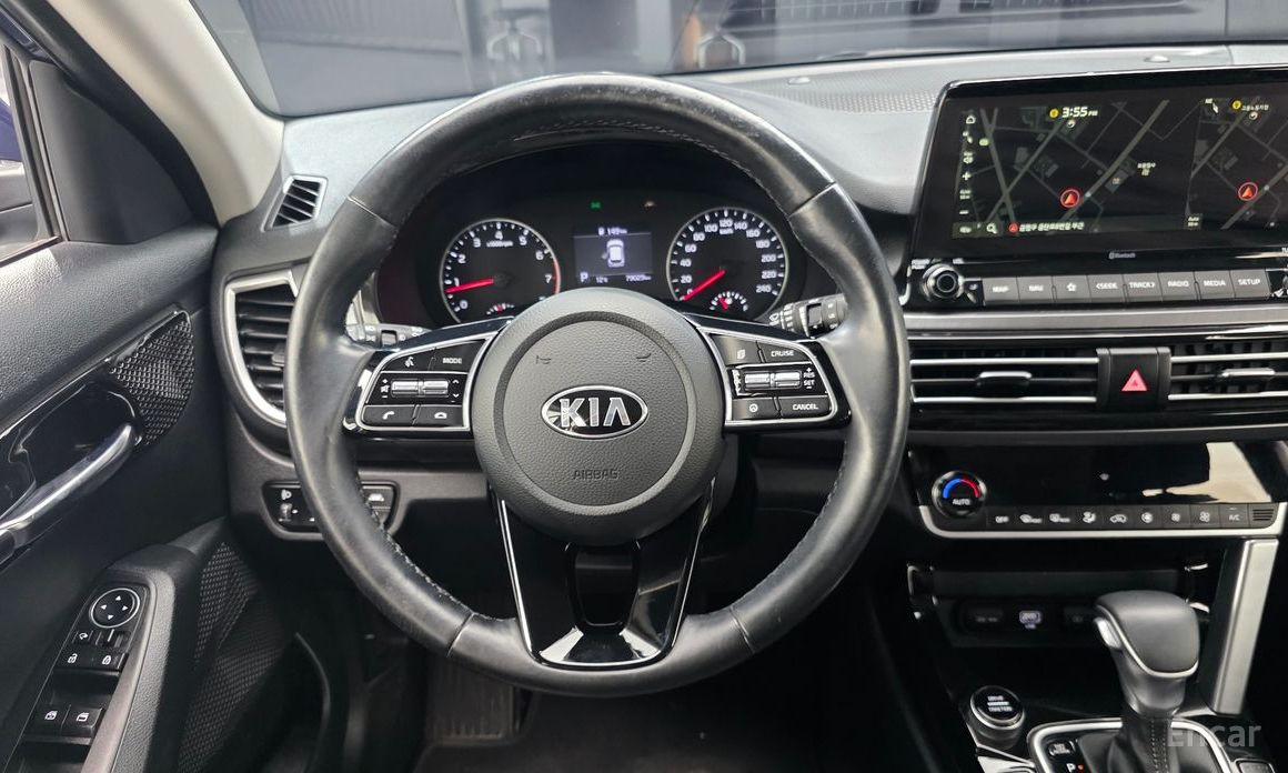 2021 Kia Seltos I Gasoline 1.6 Turbo 2WD Signature с пробегом 79 029 км