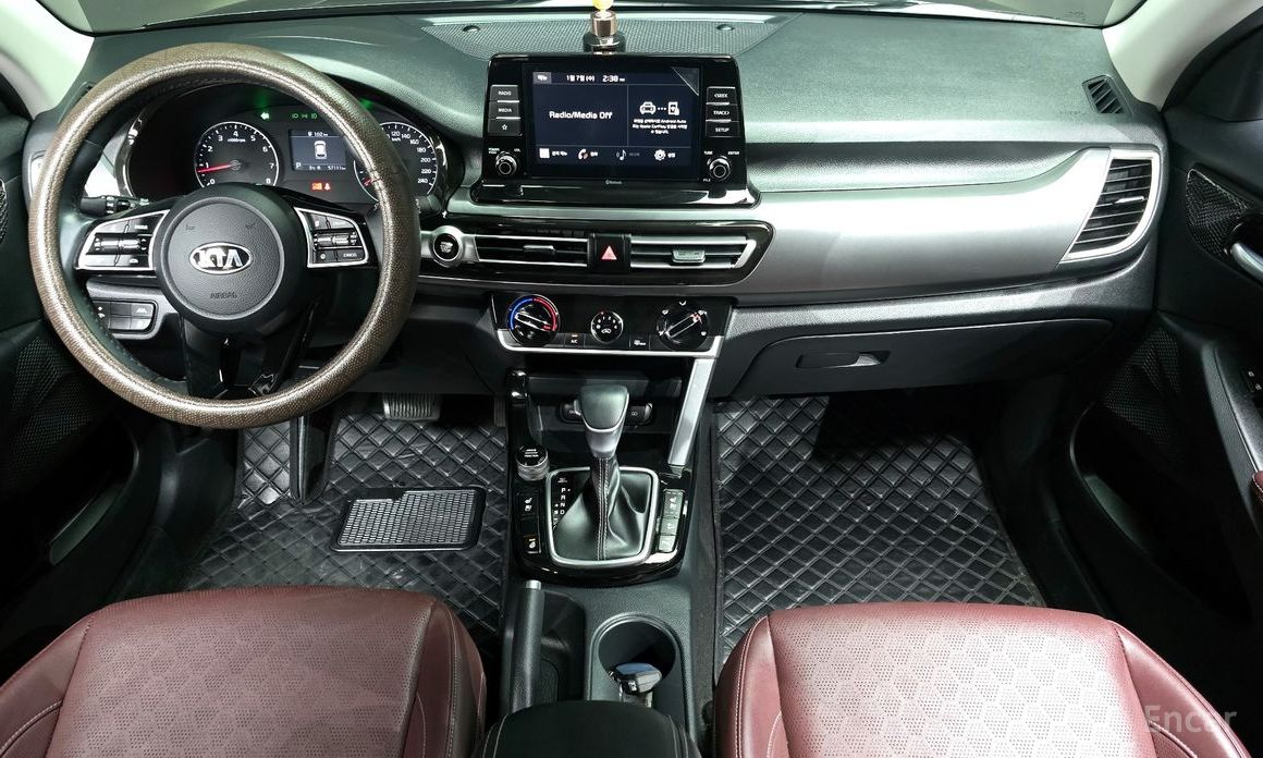 2021 Kia Seltos I Gasoline 1.6 Turbo 2WD Signature с пробегом 57 111 км