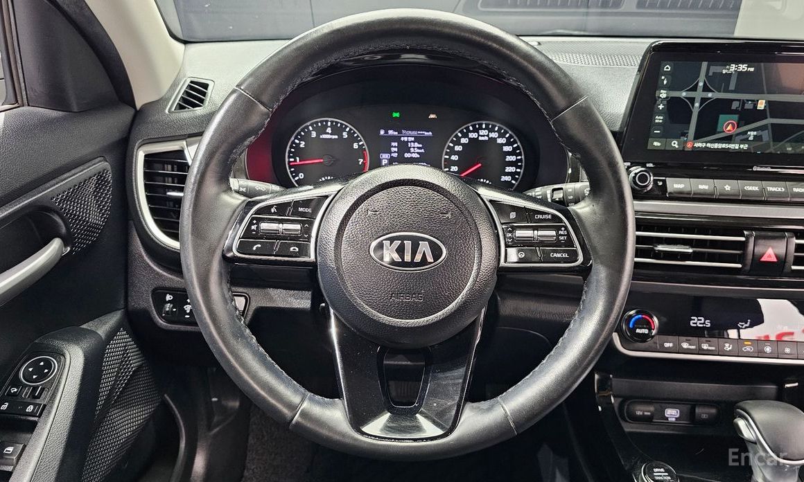 2021 Kia Seltos I Gasoline 1.6 Turbo 2WD Prestige с пробегом 51 670 км